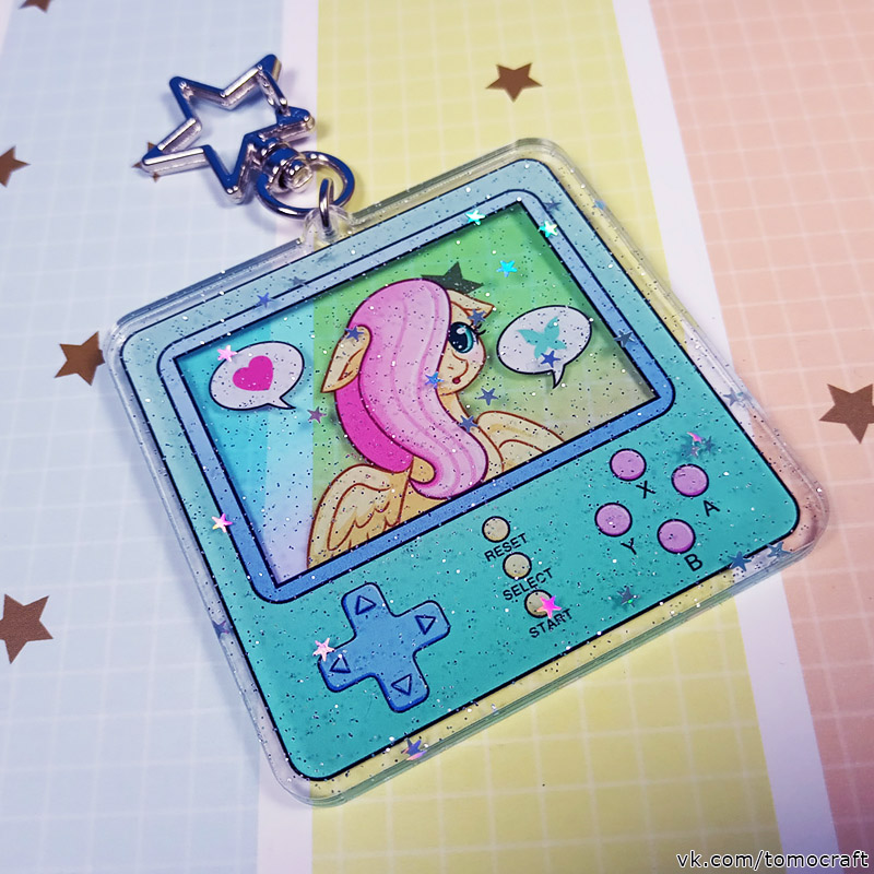 Акриловые брелки My Little Pony