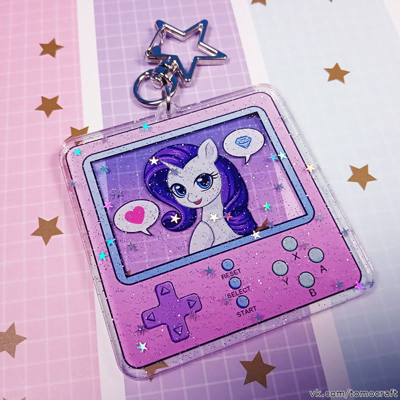 Акриловые брелки My Little Pony