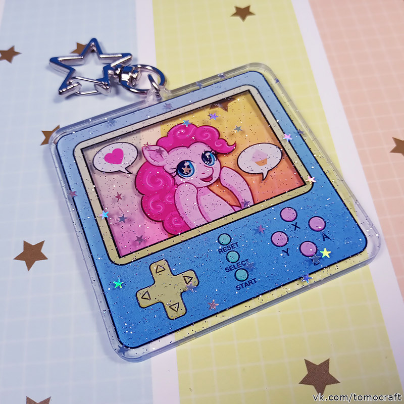 Акриловые брелки My Little Pony