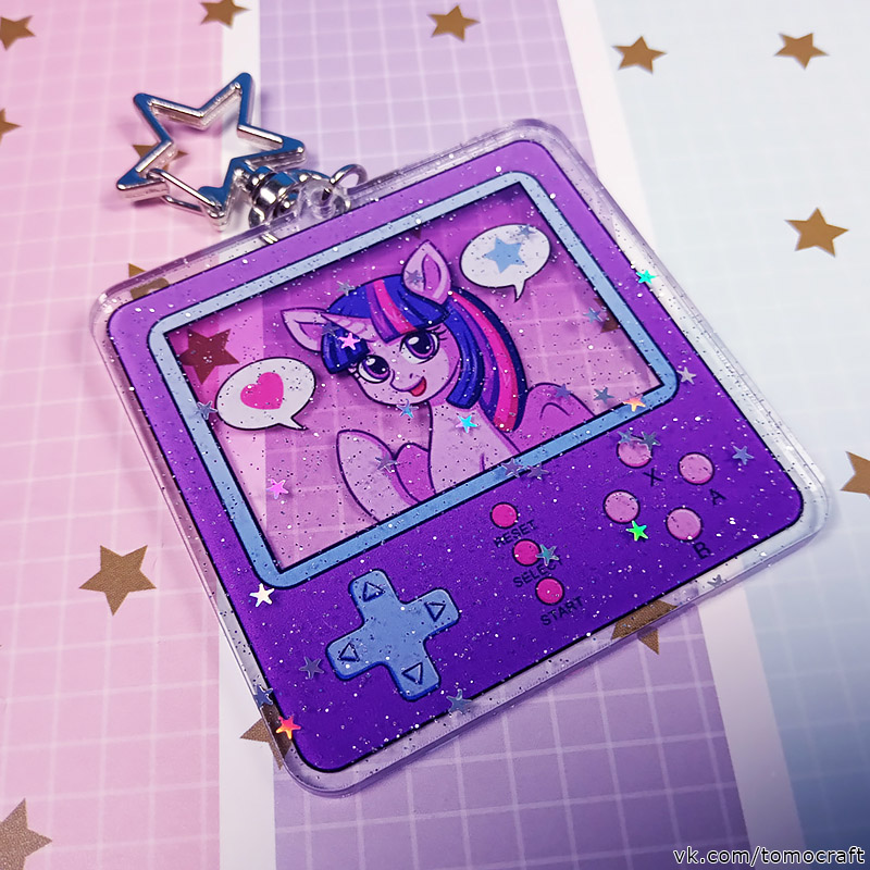 Акриловые брелки My Little Pony