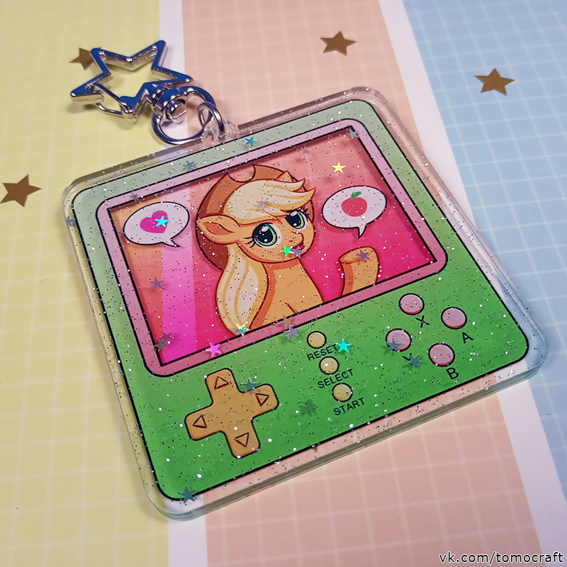 Акриловые брелки My Little Pony