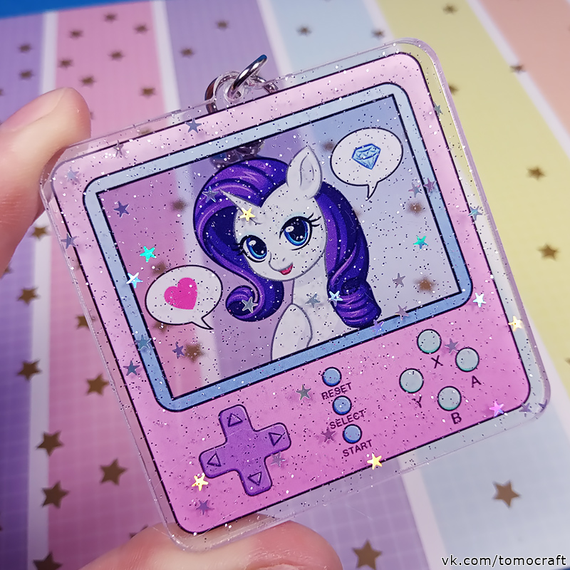 Акриловые брелки My Little Pony
