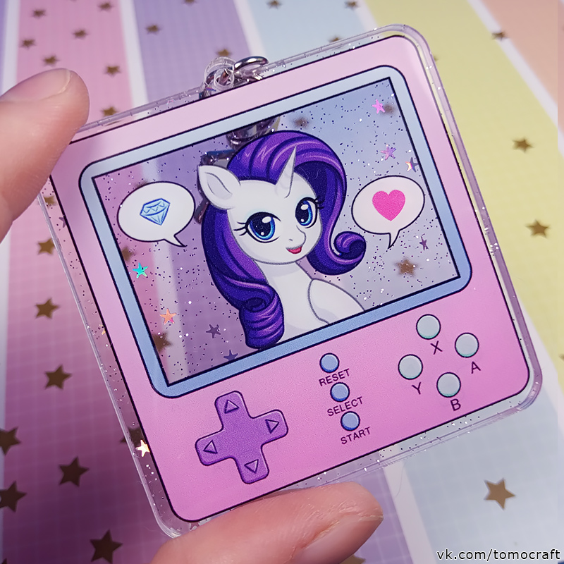 Акриловые брелки My Little Pony