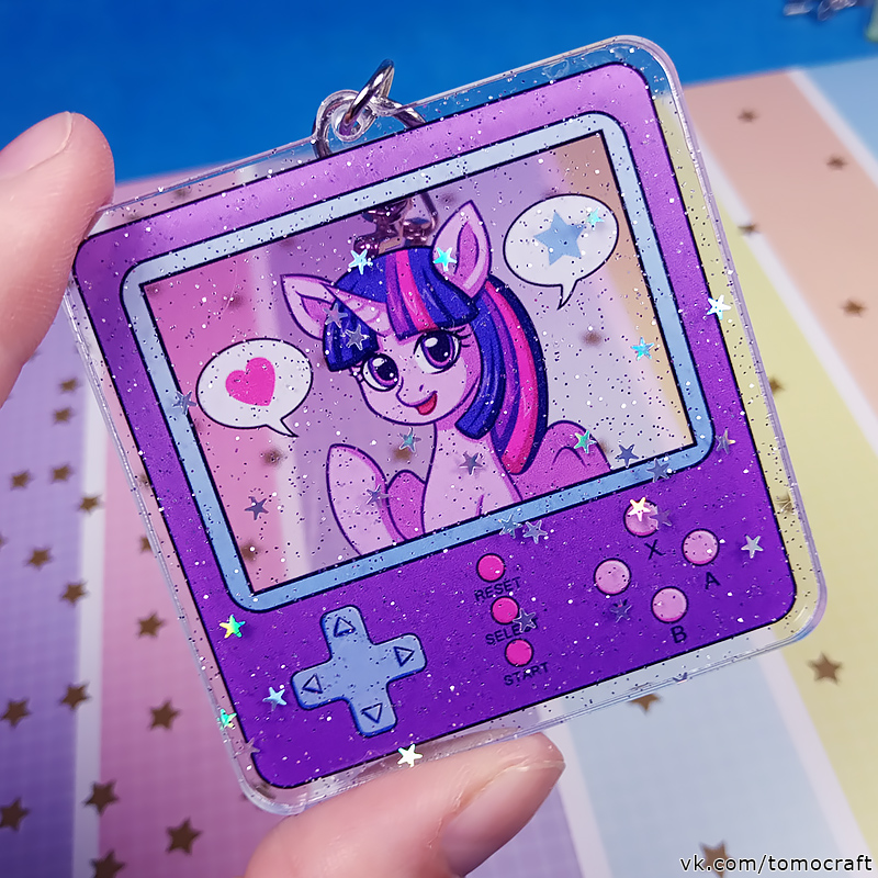 Акриловые брелки My Little Pony