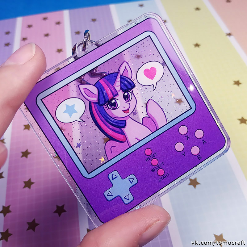 Акриловые брелки My Little Pony