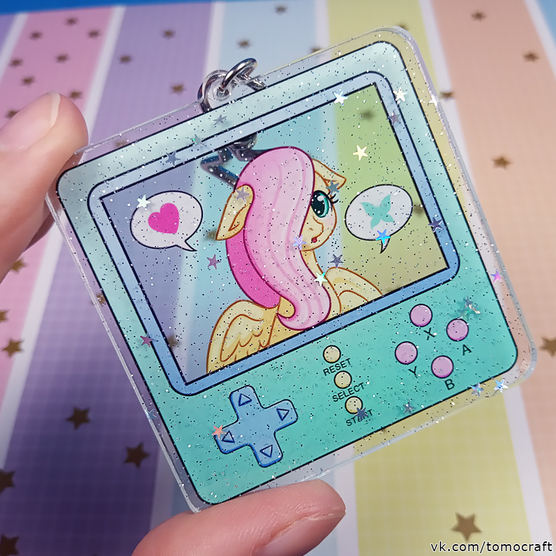 Акриловые брелки My Little Pony