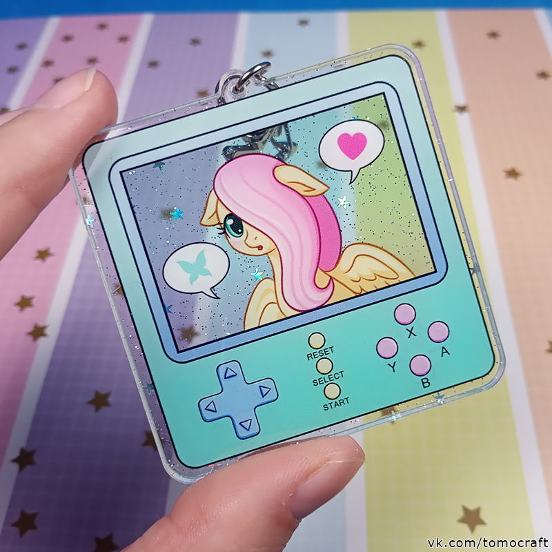 Акриловые брелки My Little Pony