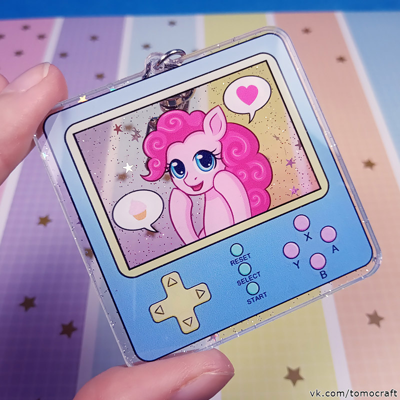 Акриловые брелки My Little Pony