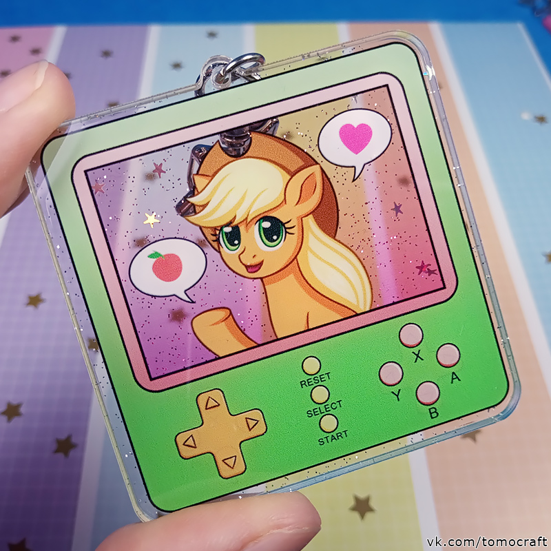 Акриловые брелки My Little Pony
