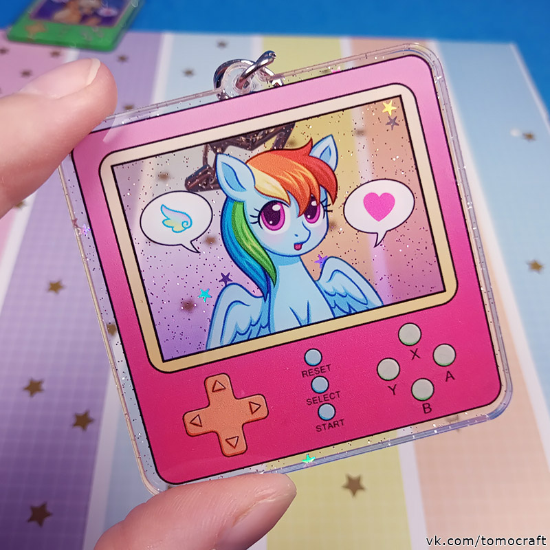 Акриловые брелки My Little Pony
